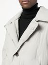 maison margiela - Embossed-detail padded coat - 3