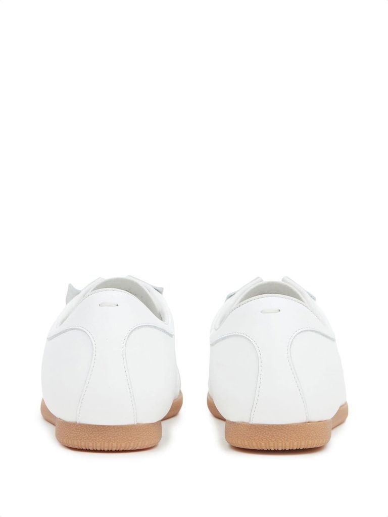 Panelled low-top sneakers