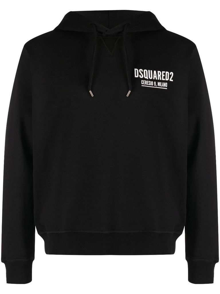 Grey dsquared store hoodie