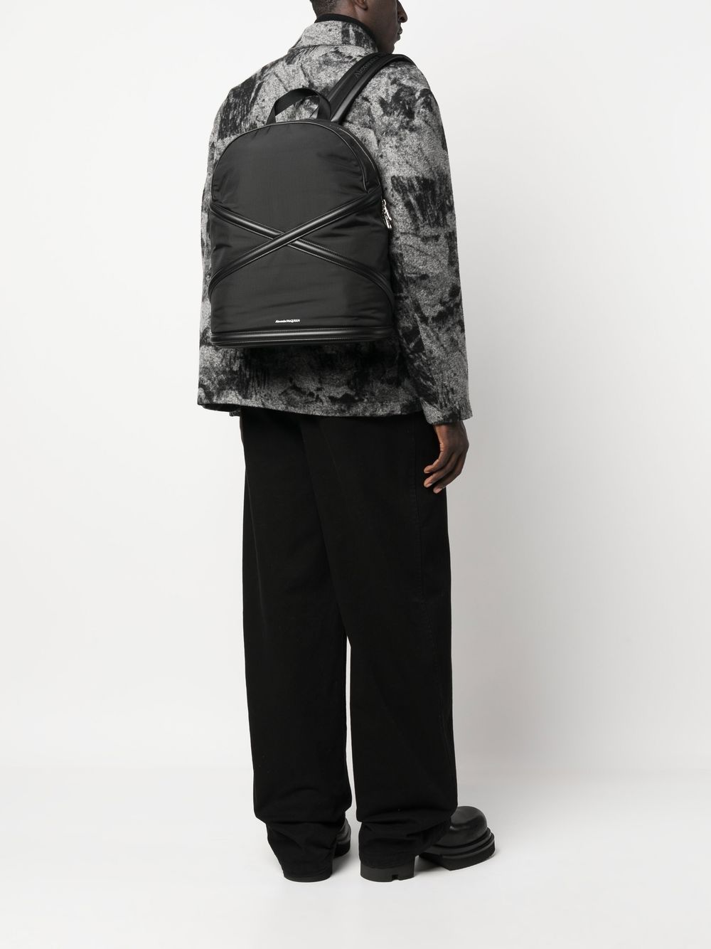 The Harness logo backpack