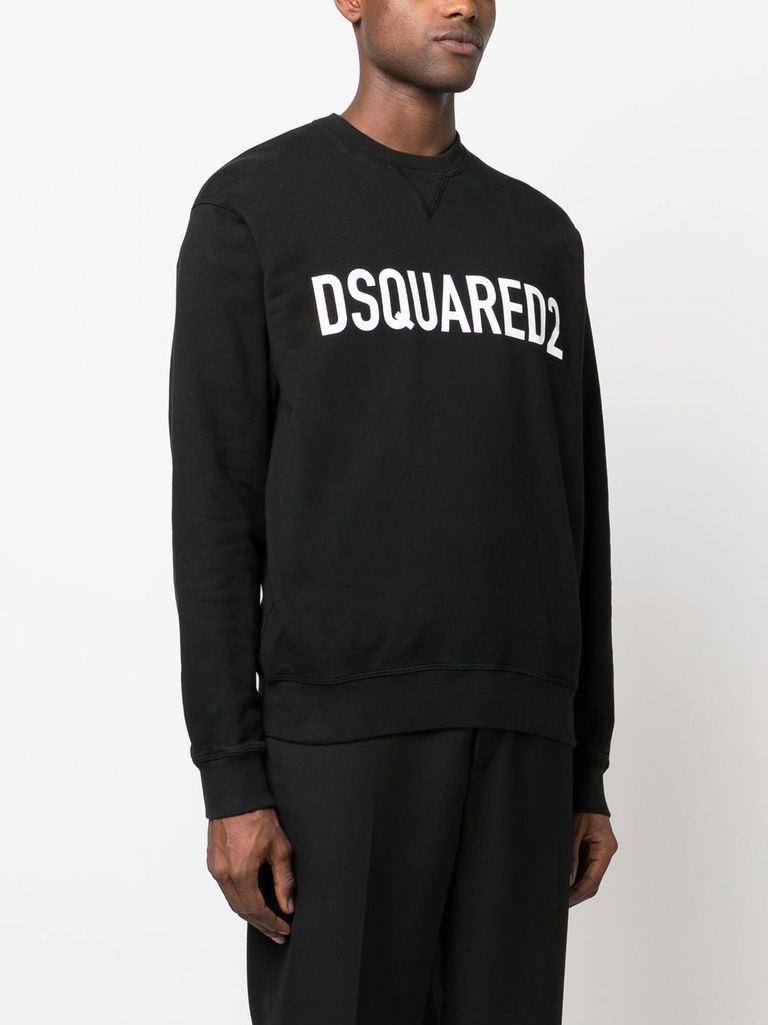 Dsquared2 logo print outlet sweatshirt