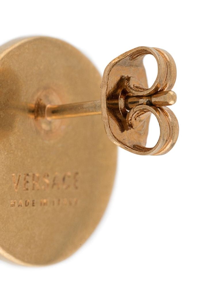 Versace hot sale coin earrings