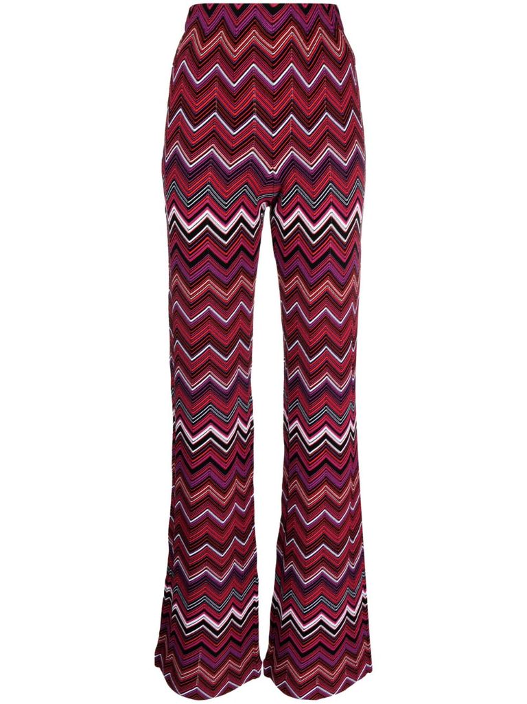Missoni zigzag-pattern Trousers - Farfetch