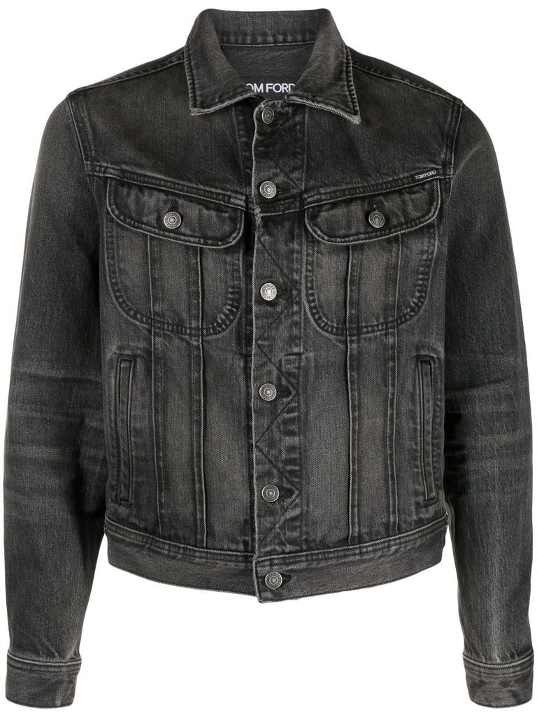 Tom ford sale black denim jacket