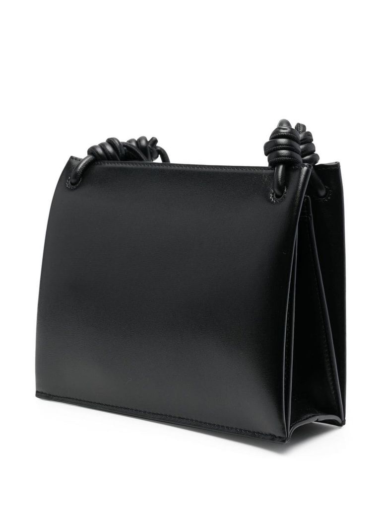 ★Jil Sander★ Logo Stamp Leather Shoulder Bag Black J07WG00 JIL SANDER Shoulder Bag Leather BLK J07WG0001 P4841 | eBay