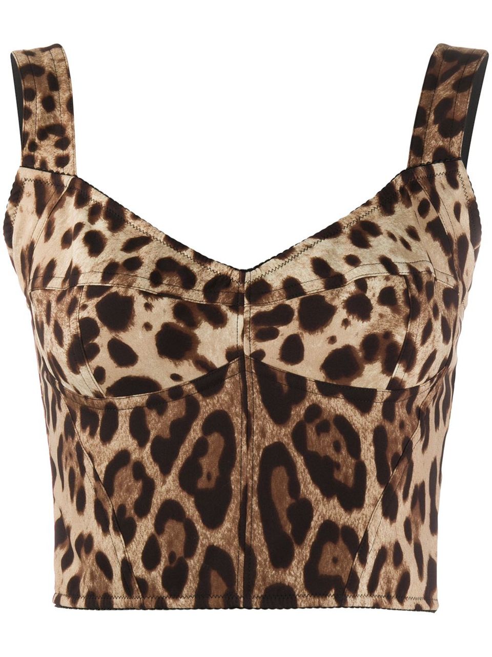Leopard print satin bustier top by UK Glamorous at Three Fates – Three  Fates Shop