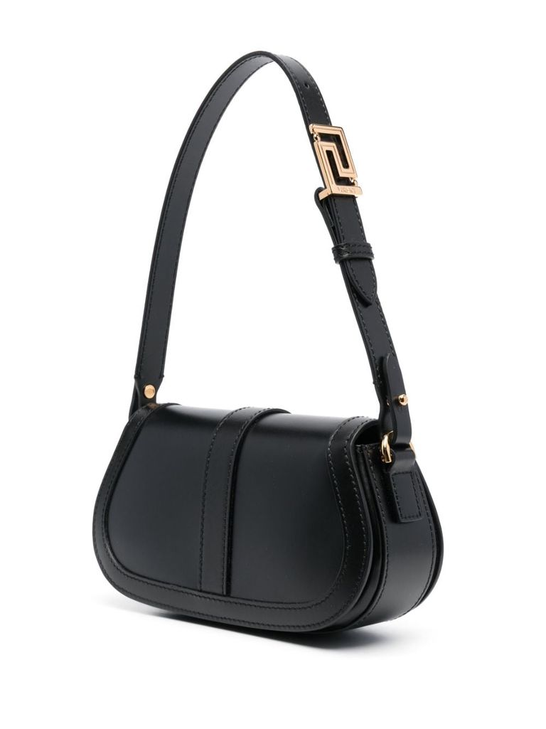 【送料&関税込】Versace Greca Goddess Leather Crossbody Bag Versace - Greca Goddess mini leather shoulder bag black