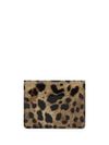 All-over leopard-print wallet