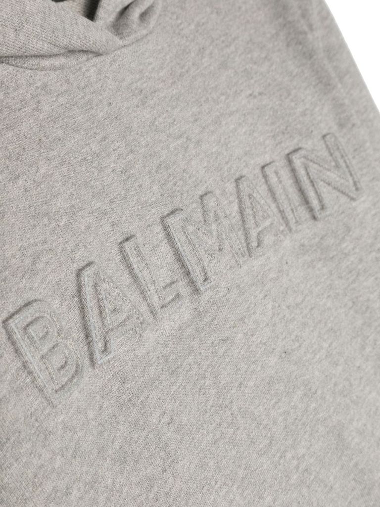 Grey on sale balmain hoodie