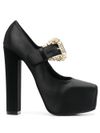 Baroque buckle Pumps