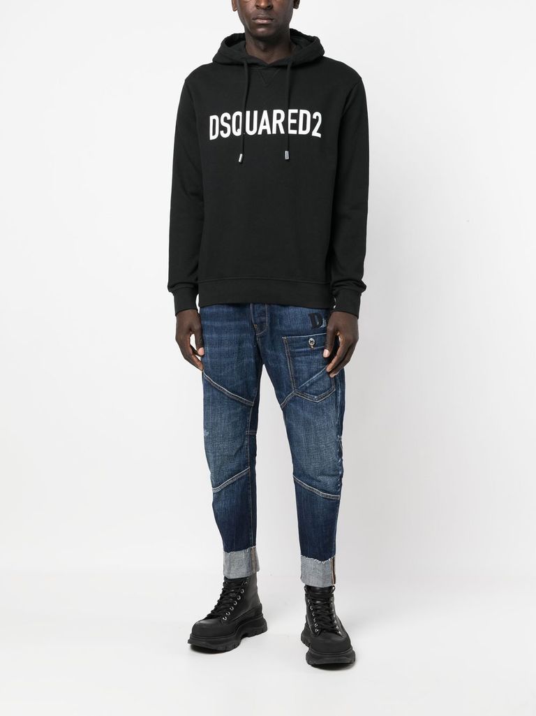 Logo-print hoodie