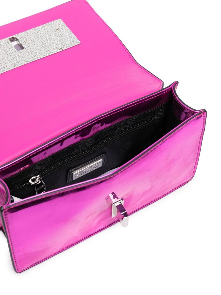 Logo-lettering crossbody bag