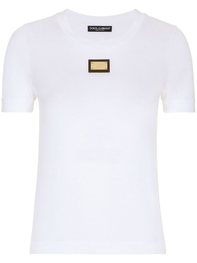 Dolce and gabbana plate t clearance shirt