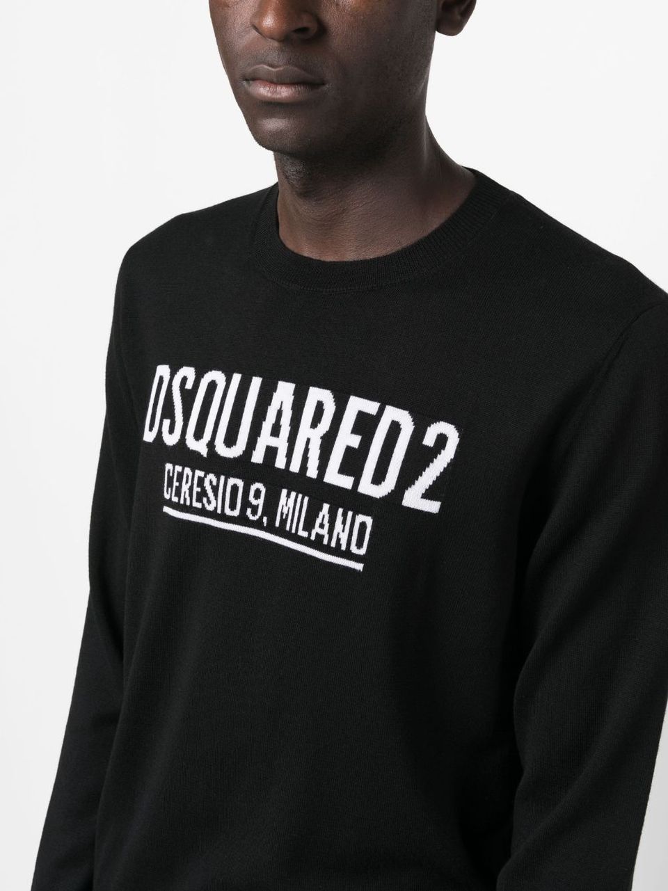 Dsquared2 Intarsia Crew-Neck Jumper