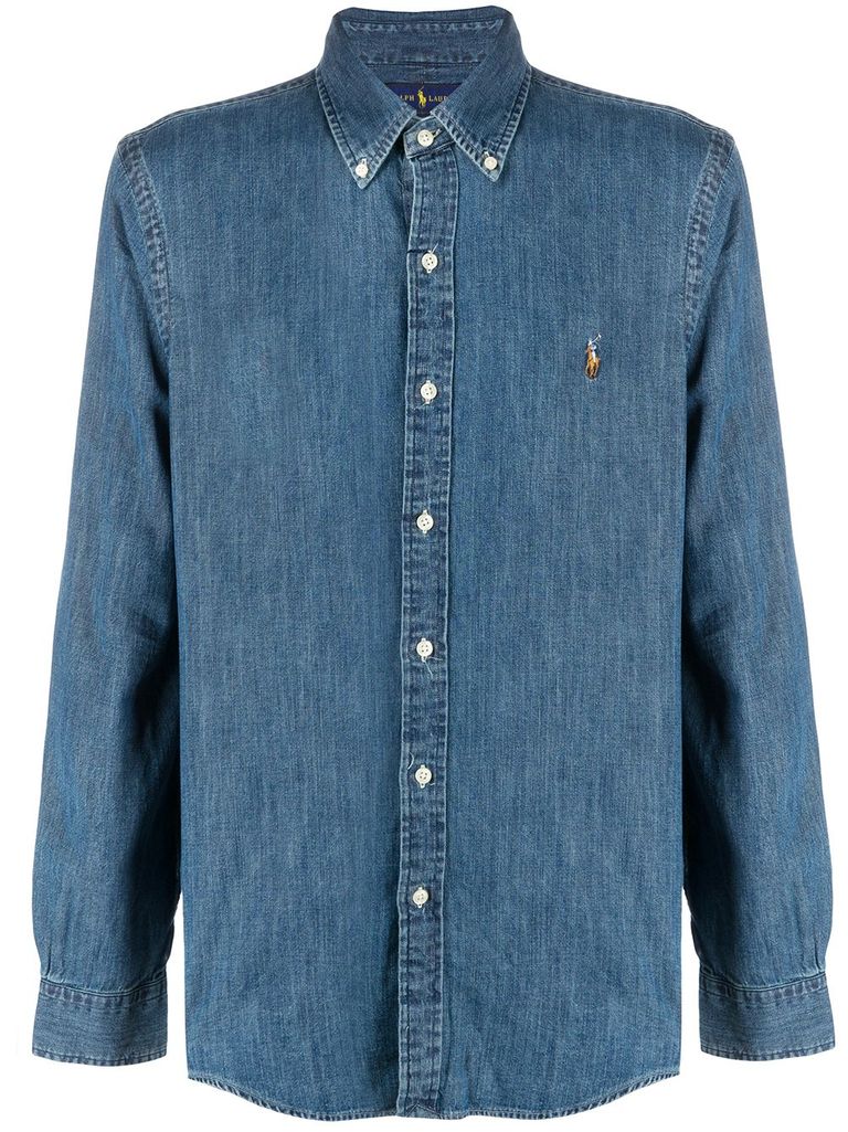 Camicia denim sale ralph lauren