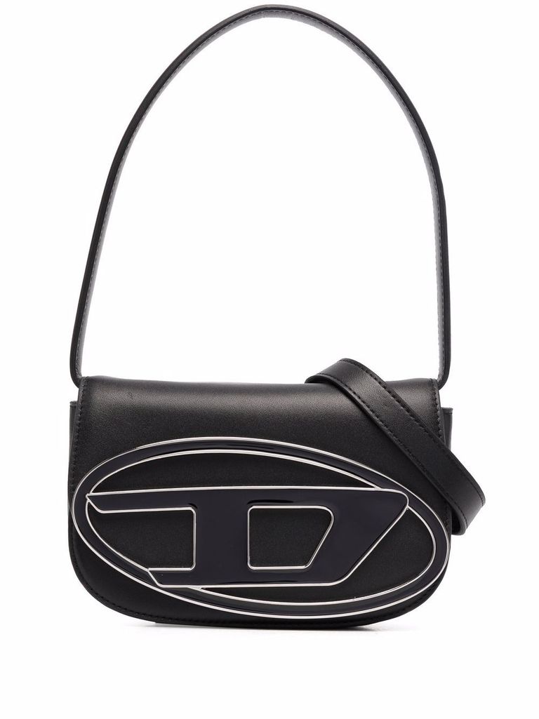 Shoulder bag with logo