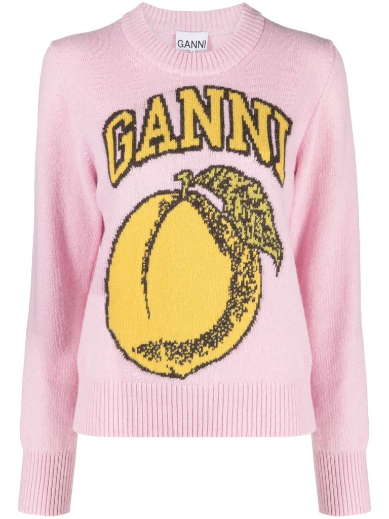 GANNI ロコ刺繍ニットヒニ A60625840 921 楽天市場】GANNI ガニー ニットベスト Logo Wool Mix Vest K1902