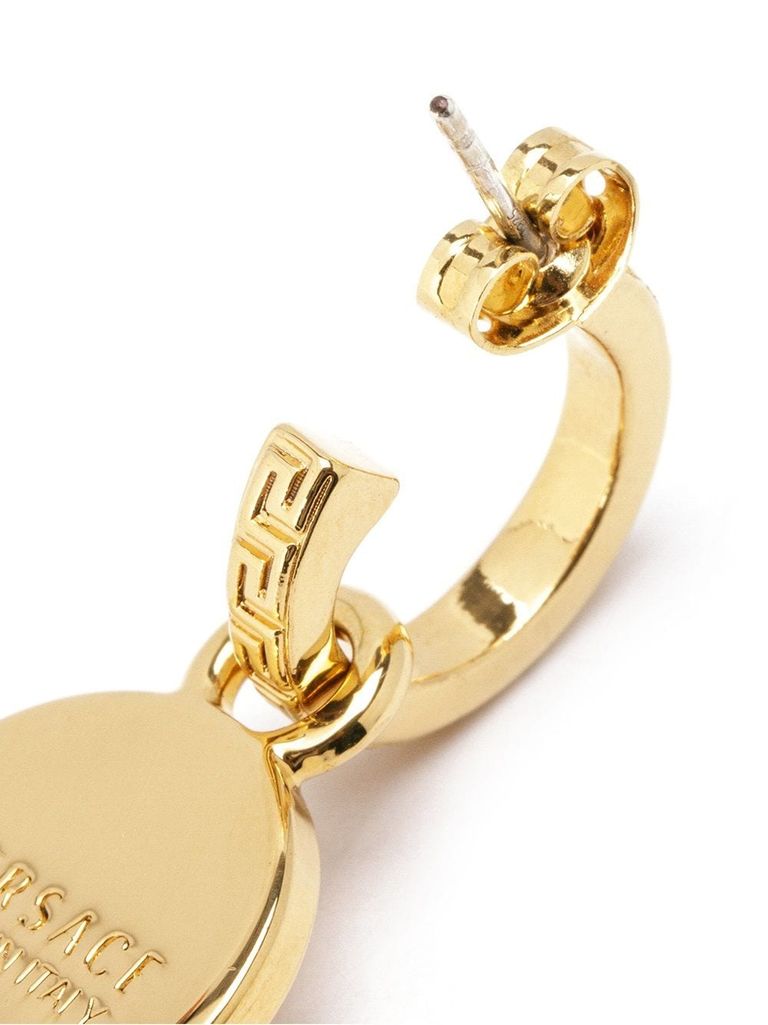 【関税&送料込】Versace Orecchini Pendenti Logati Versace Orecchini Pendenti Logati Gold | Ohrstecker