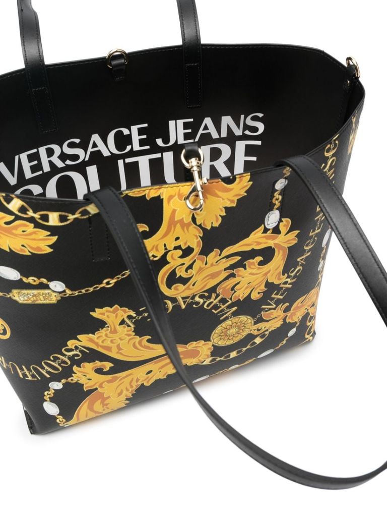 Versace jeans couture tote bag sale