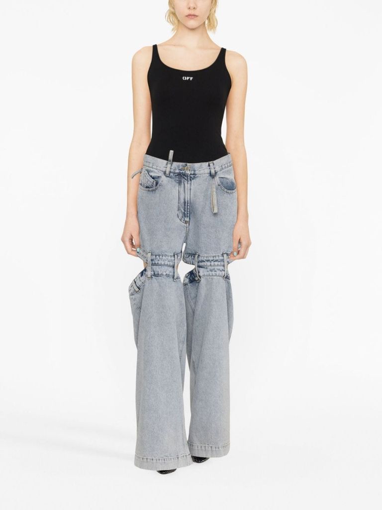 Ashton cut-out jeans