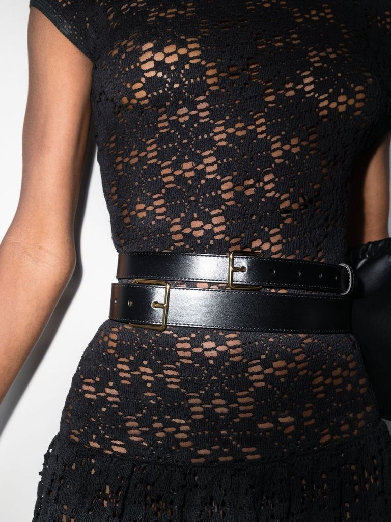 【関税込み】alexander mcqueen Cintura corsetto Cintura a doppio giro