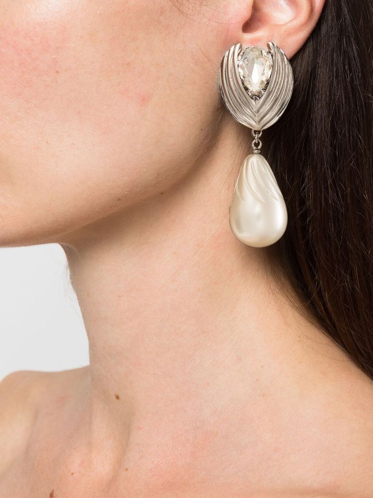 Alessandra rich sale anchor earrings