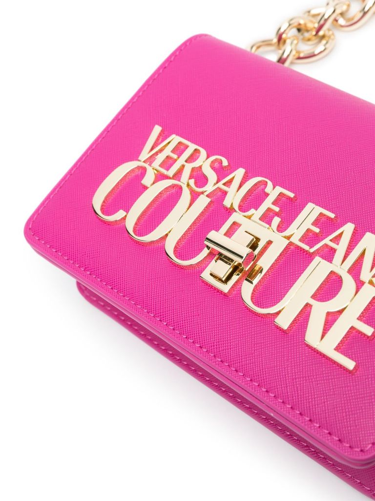 logo-lettering crossbody bag