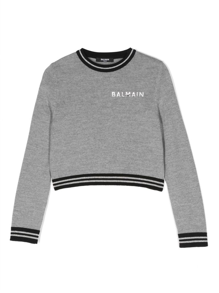 Logo print sweatshirt