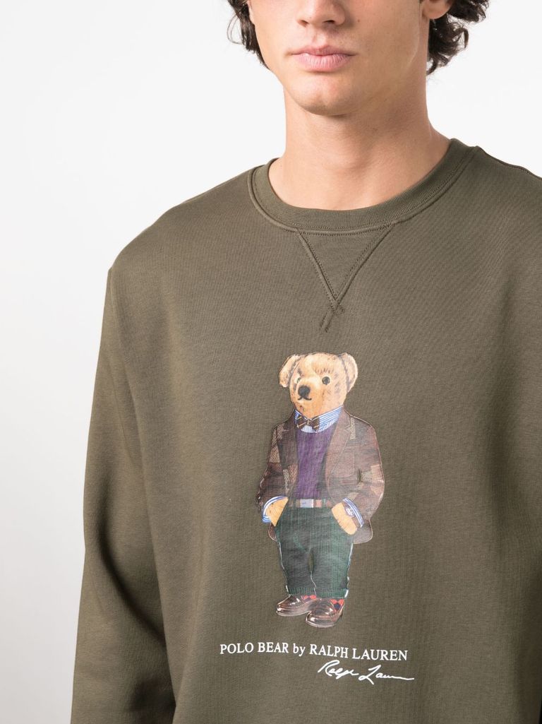 Polo teddy bear clearance crewneck