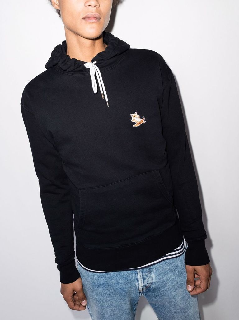 【送料&関税込】Maison KitsunAC chillax Fox Hoodie CHILLAX PATCH REGULAR HOODIE | Maison Kitsuné