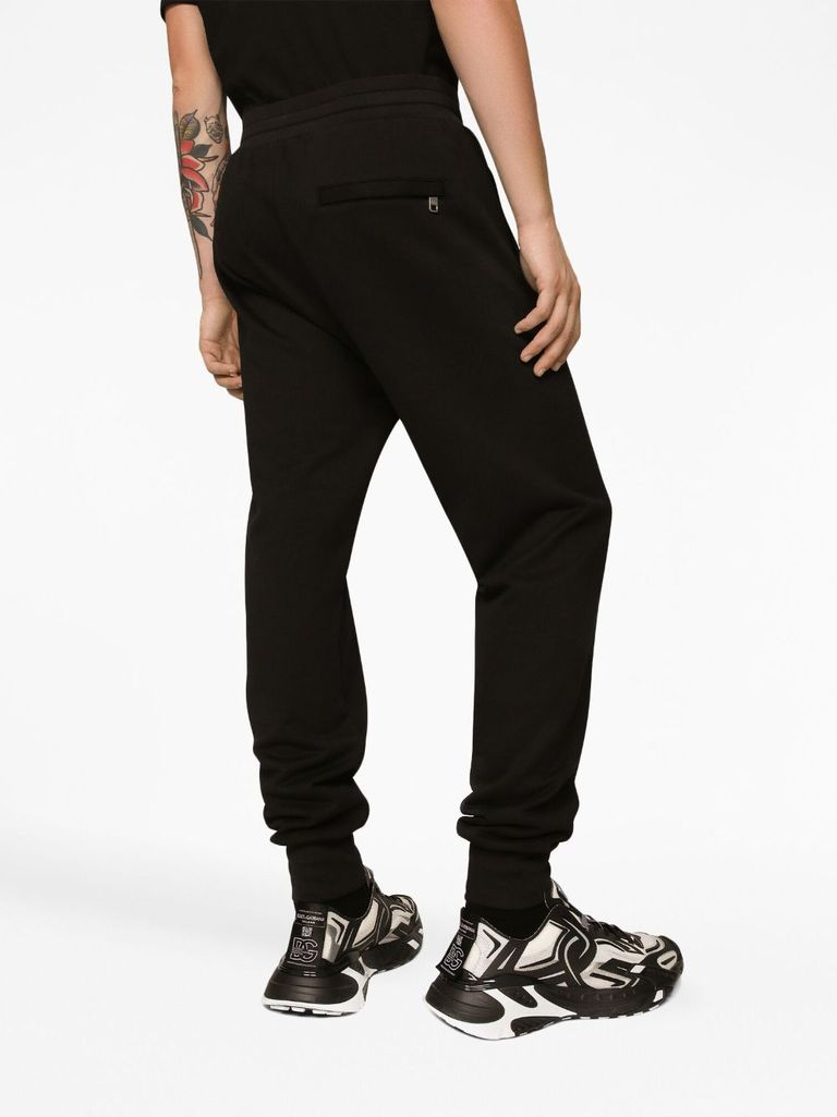 Dolce & Gabbana - Logo print sweatpants black - The Corner