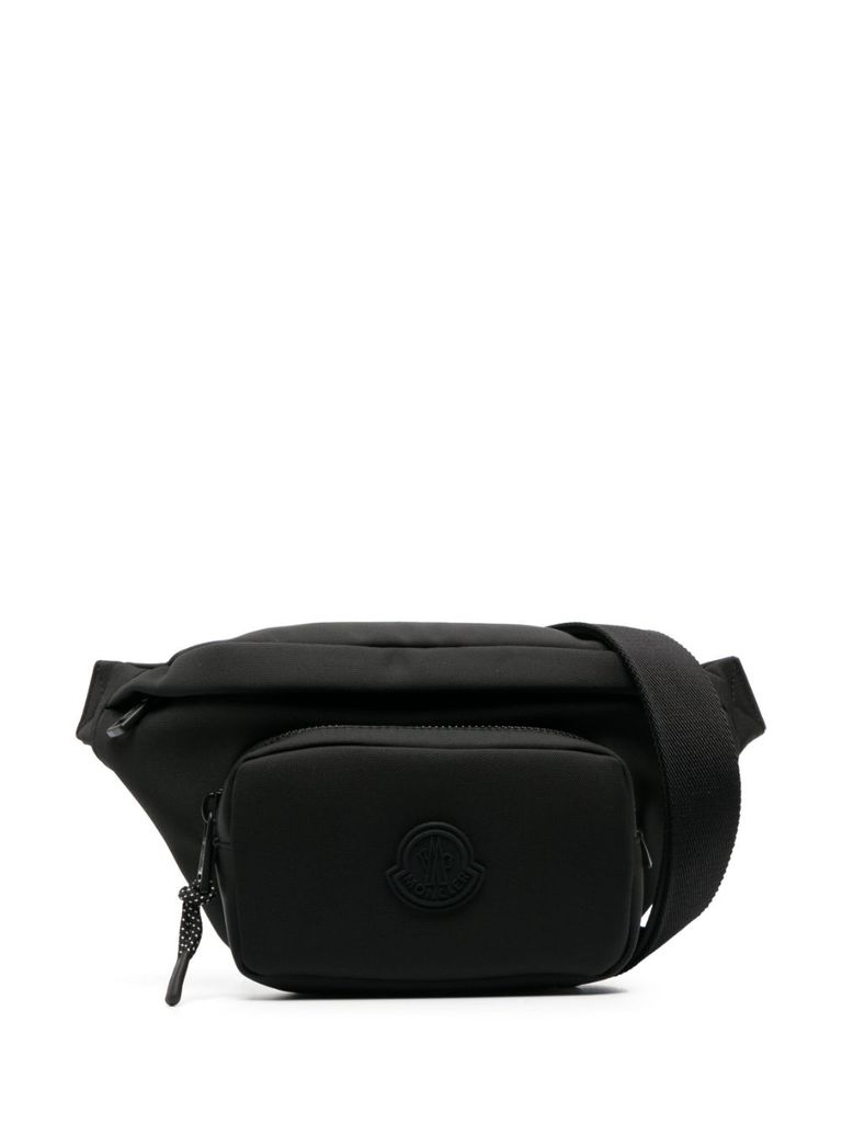 【送料&関税込】Moncler Logo Patch Belt Bag Logo patch belt bag