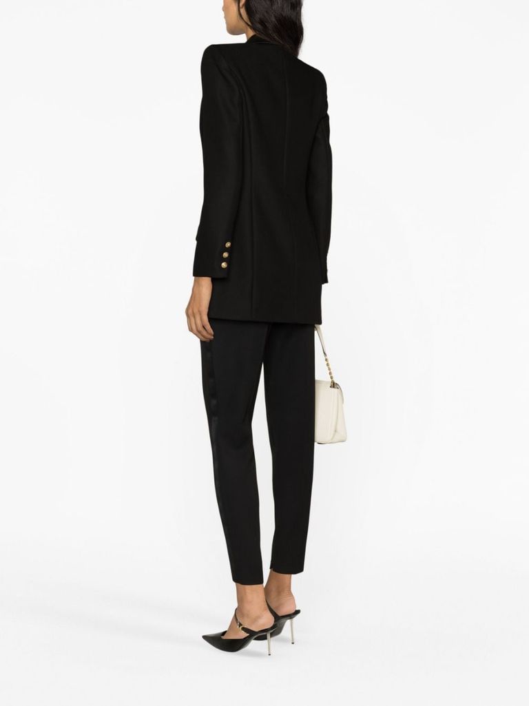 Tuxedo crêpe jacket