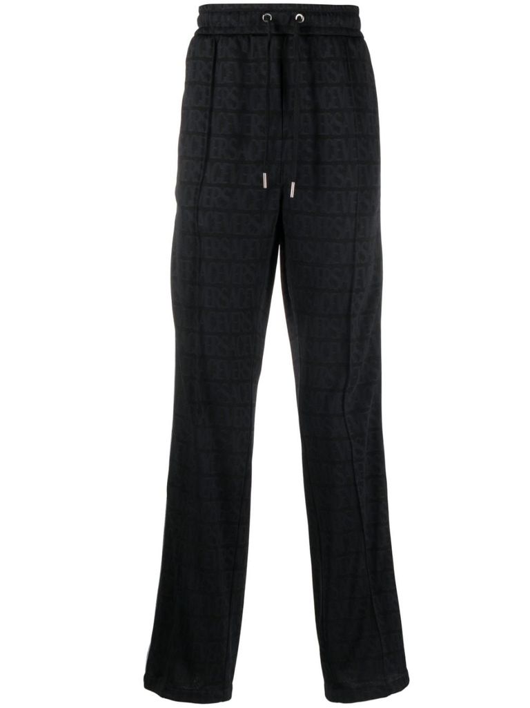 Logo all-over track pants