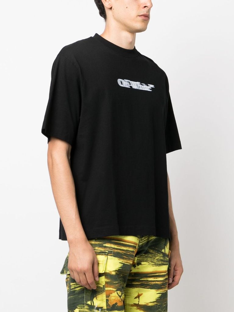 ◆LIBERE◆ BLUR LOGO SS T SHIRT WHITE 241209 BLUR LOGO SS T SHIRT / BLACK – LIBERE