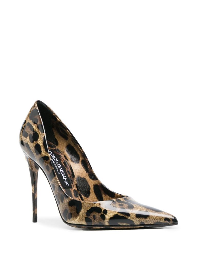 Leopard print sale pumps shoes