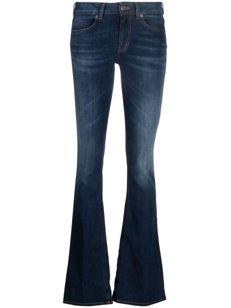 Jeans bootcut store vita bassa