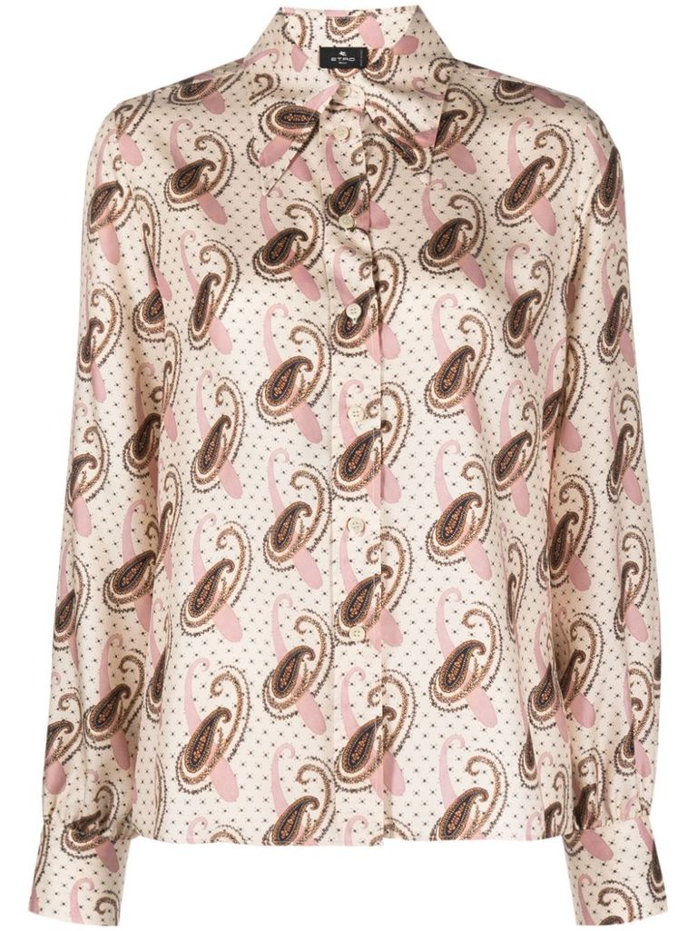 Camicia paisley clearance