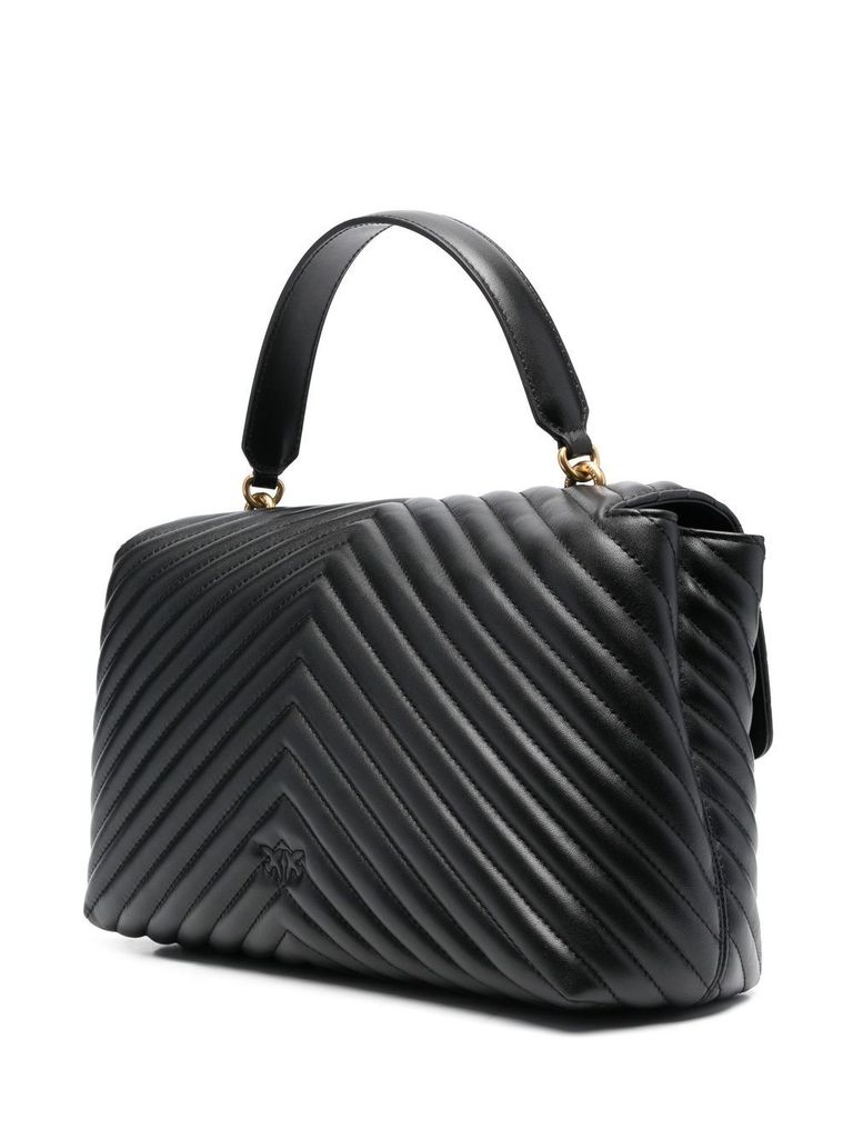 Chevron cheap quilted bag