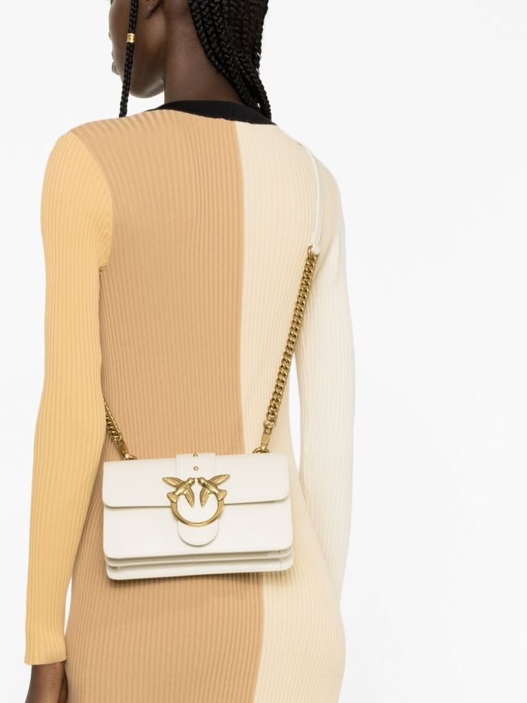 PINKO 103235A213MONTANOE28 関税送料込 Pinko Clutch bag with logo - Beige - Women | 102747A0F1D01Q