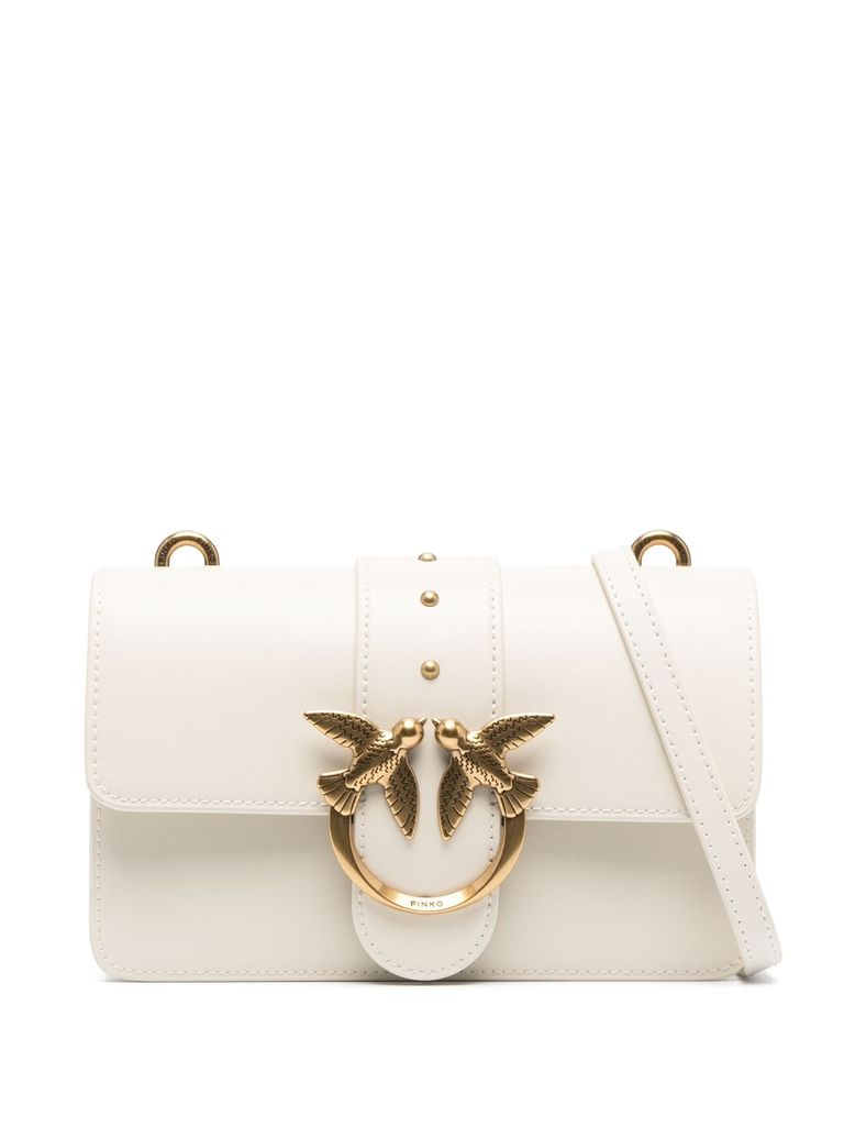 PINKO 103235A213MONTANOE28 関税送料込 Pinko Clutch bag with logo - Beige - Women | 102747A0F1D01Q