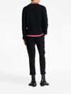 balmain - Logo-jacquard jumper - 5