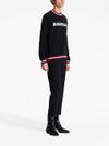 balmain - Logo-jacquard jumper - 6