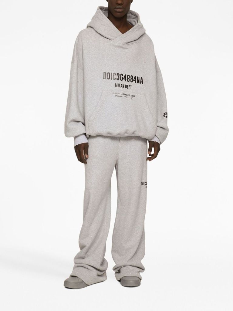 Logo-print hoodie
