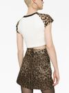 dolce & gabbana - Leopard-print miniskirt - 5