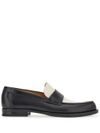 ferragamo - Logo-debossed loafers