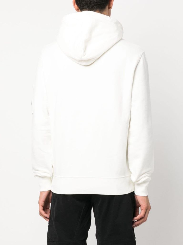 パーカー・フーディ C.P. COMPANY Men Hoodies 18CMSS044A005086W 103 White SWEATSHIRT for Men - C.P. Company sale | Biffi