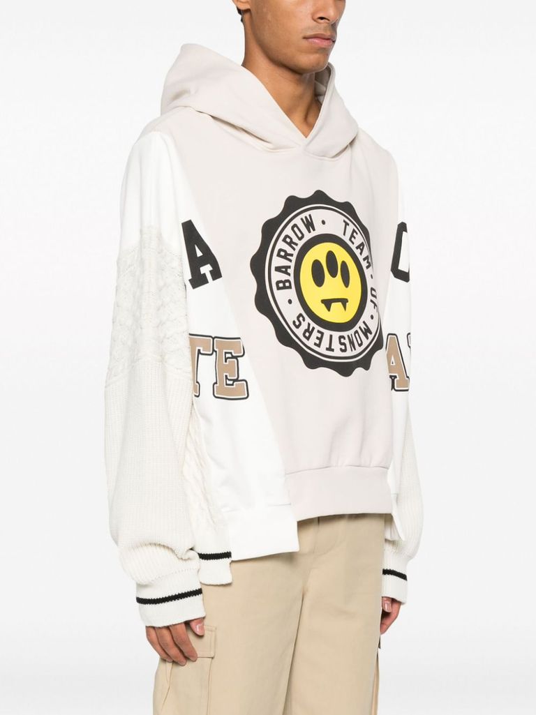 BARROW Cotton sweatshirt with logo on the front セール Barrow Cotton Sweatshirt Logo On The Front | eBay