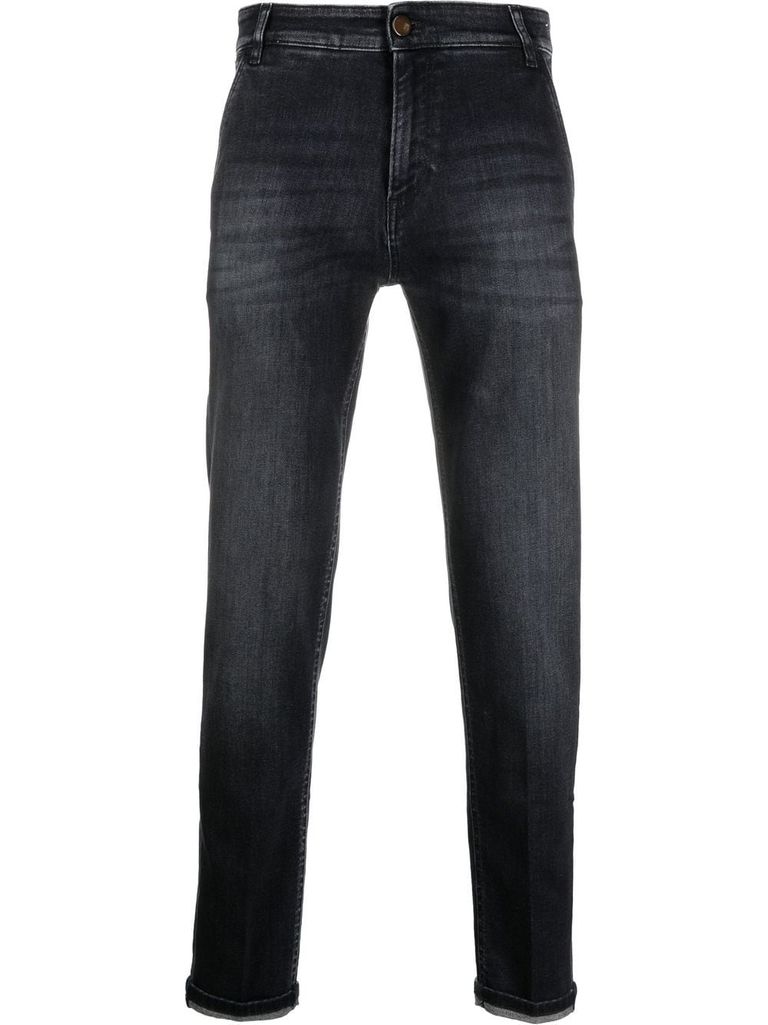 Straight-leg jeans