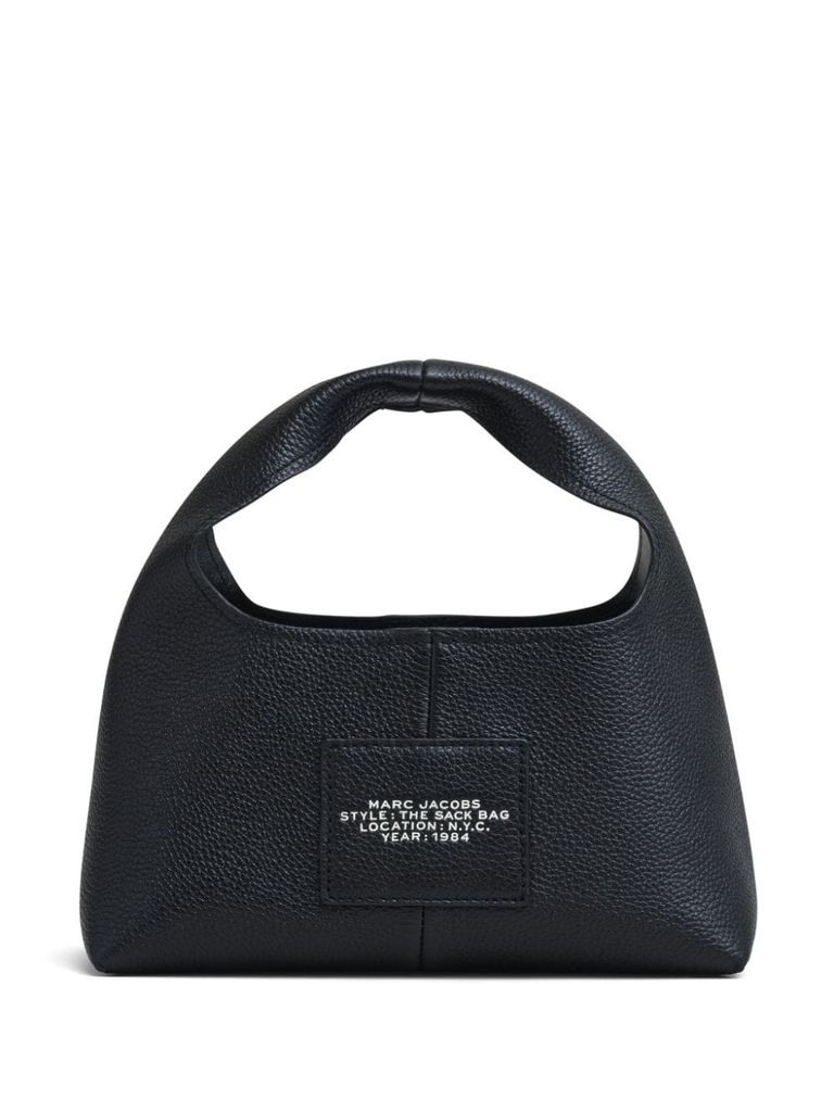 Marc Jacobs The Sack Bag Black Leather Tote New with Tags